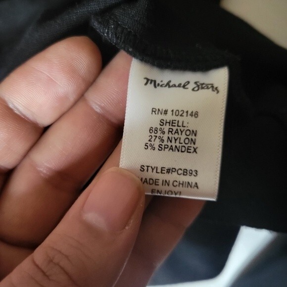 Michael Stars Mini Black Women Dress Size XS Long Sleeve - Picture 5 of 7